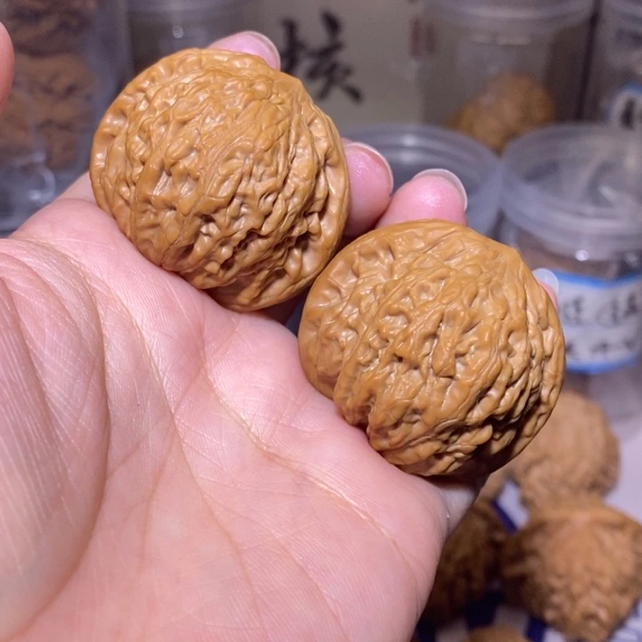 核桃把件39尺全品铁锤