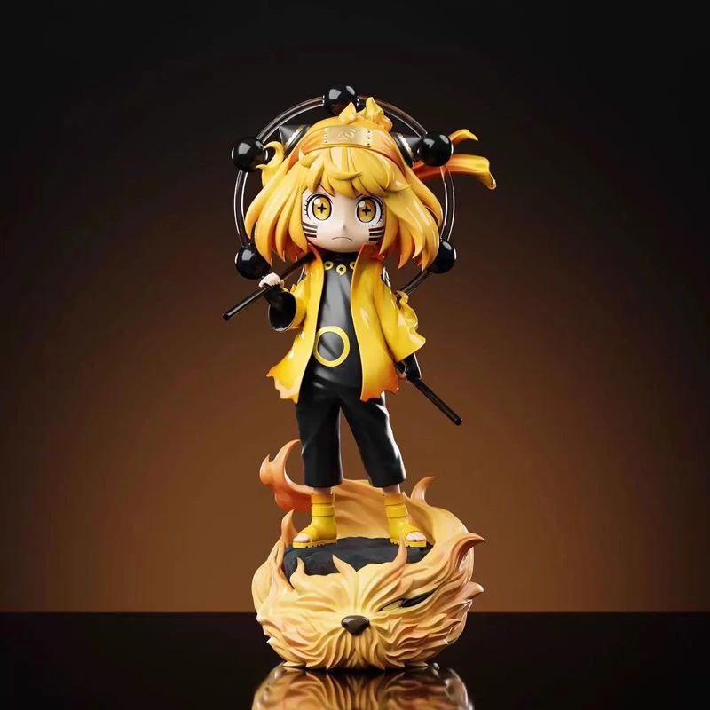 间谍过家家 阿尼亚cos鸣人 火影忍者二次元手办动漫摆件模型