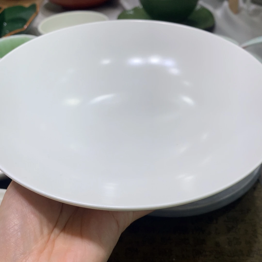 陶景德镇粗陶复古盘碗微瑕