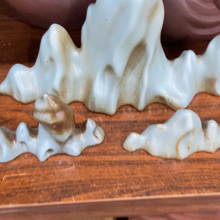 “***来紫砂茶宠雕塑作品