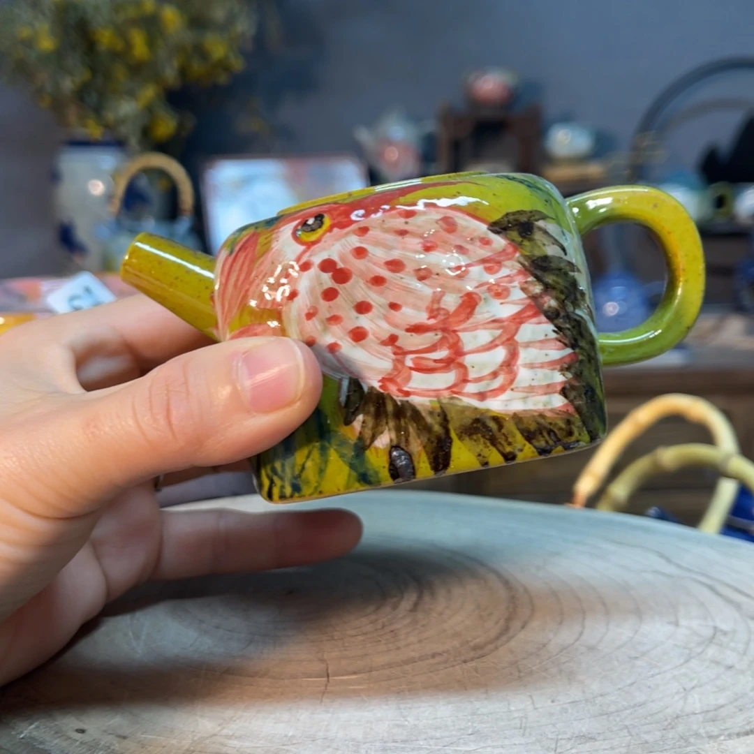 杯世*素浅陶瓷手工手绘