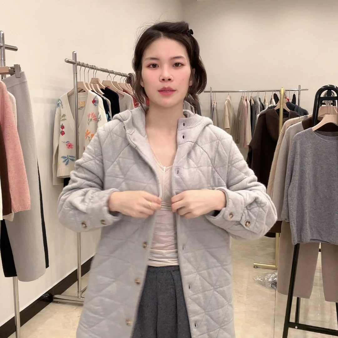 山羊绒吐司加厚外套