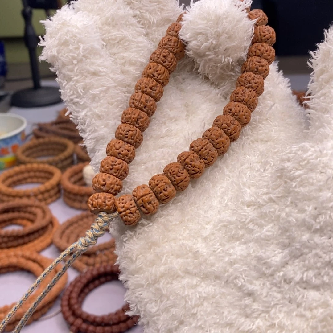 金刚菩提手串老树王龙切尺寸1.2