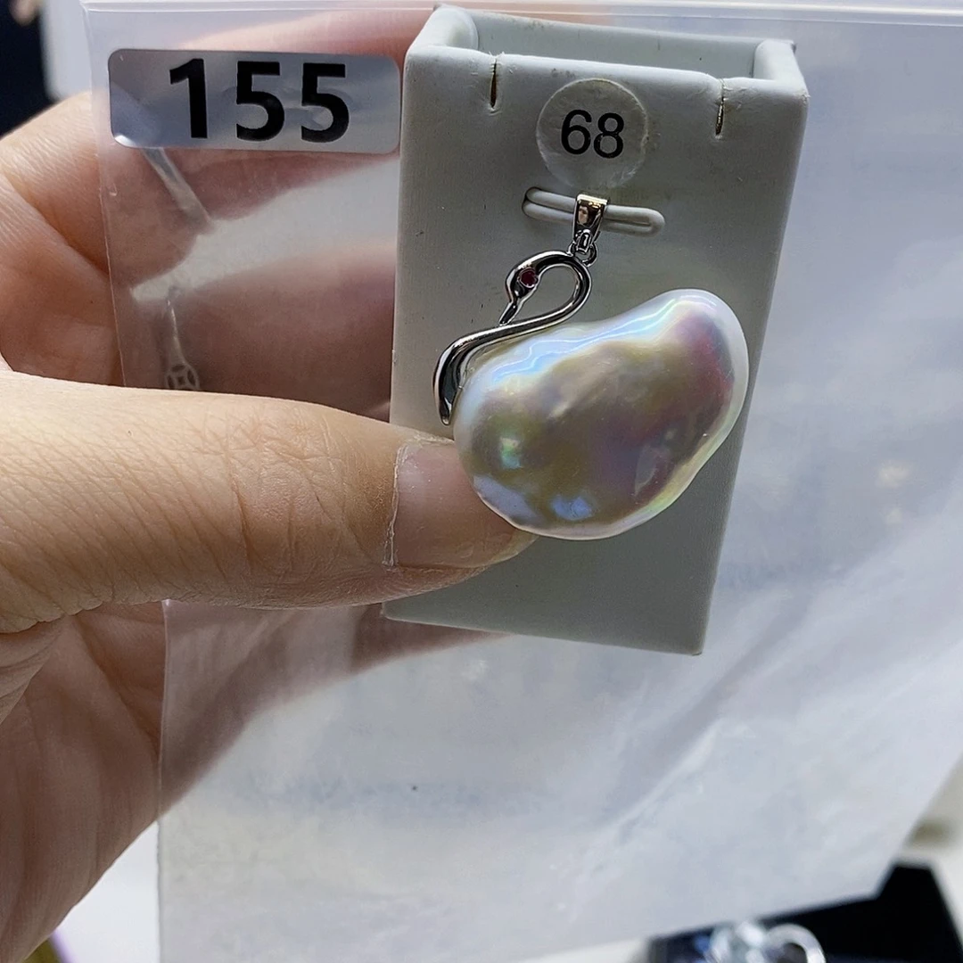 颈饰合金淡水珍珠