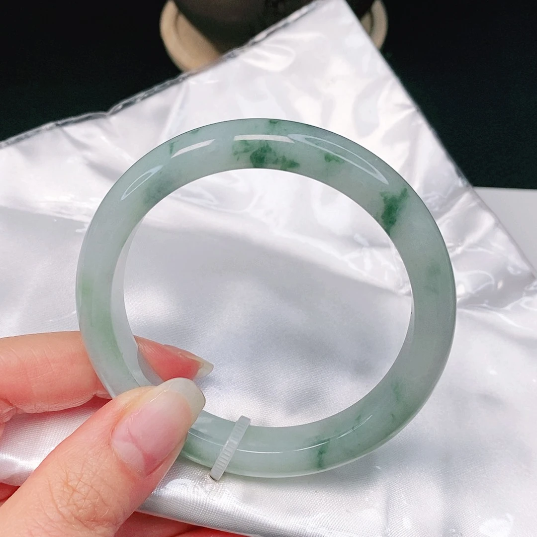 【闪购商品】翡翠手镯未镶嵌正58.7
