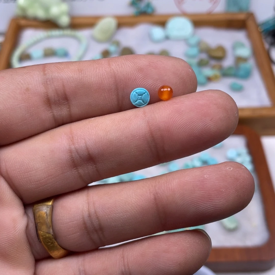 颈饰未镶嵌南红玛瑙134