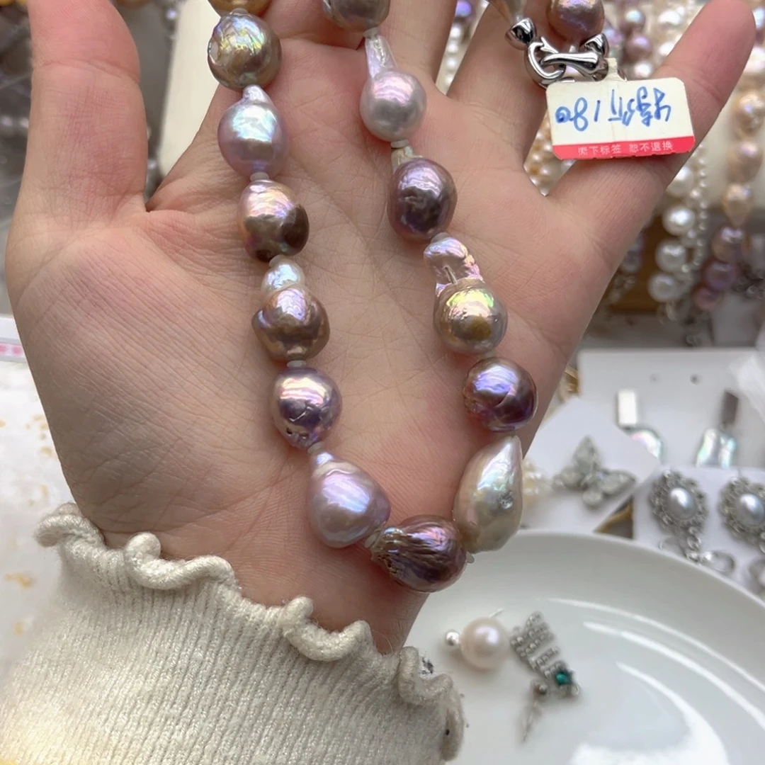 颈饰未镶嵌淡水珍珠