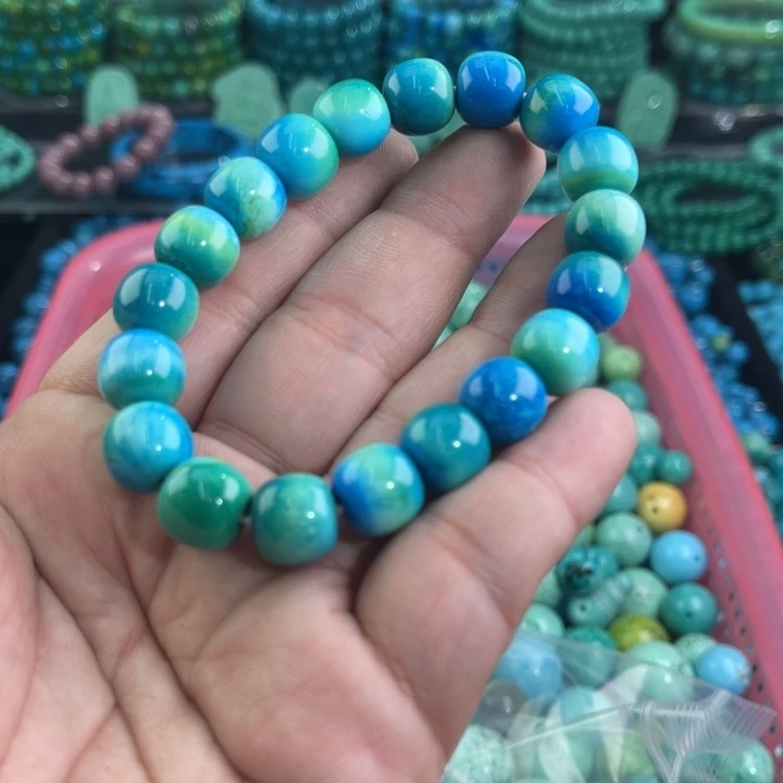 菱锰矿珠宝半成品未镶嵌