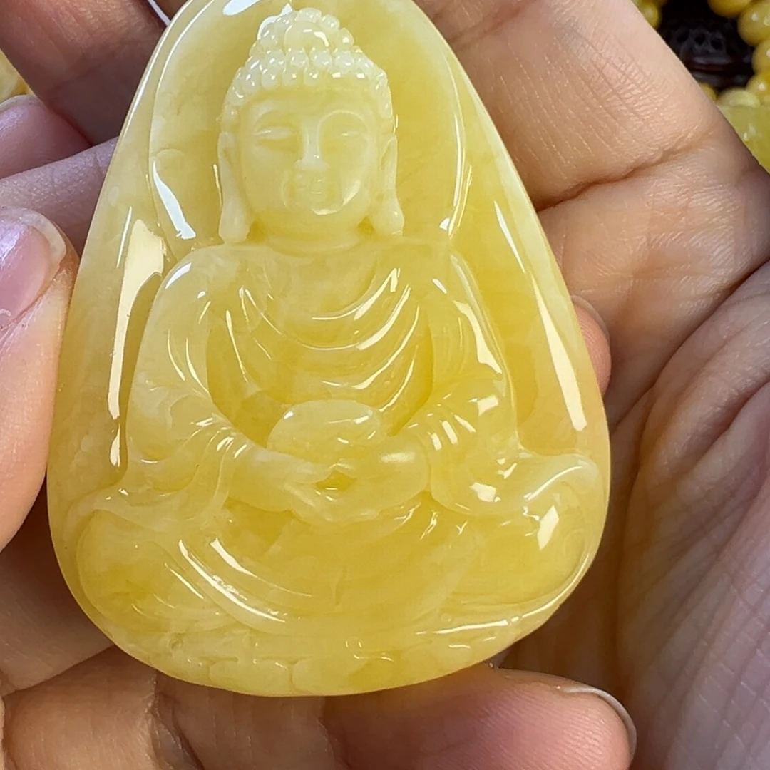 蜜蜡吊坠(不含链)未镶嵌