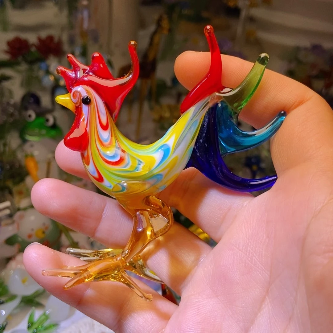 琉璃手工艺品头**眩大公鸡