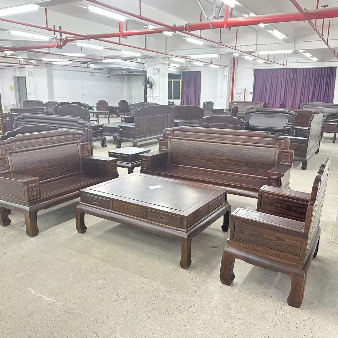 （年年红）沙发客厅以上沙发古典中式别墅客厅榫卯简约成套新中式