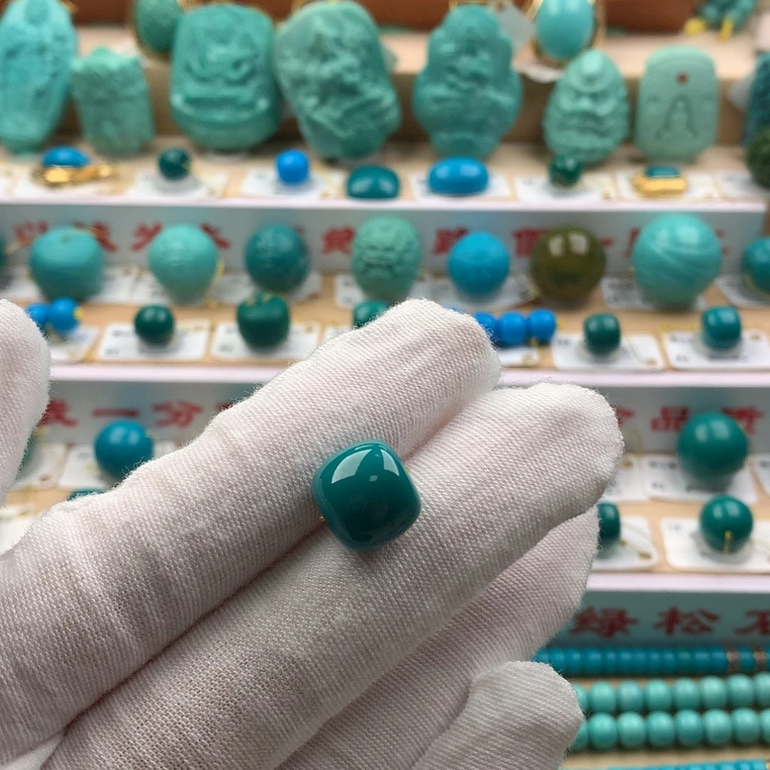 绿松石未镶嵌配饰11.5-10.7