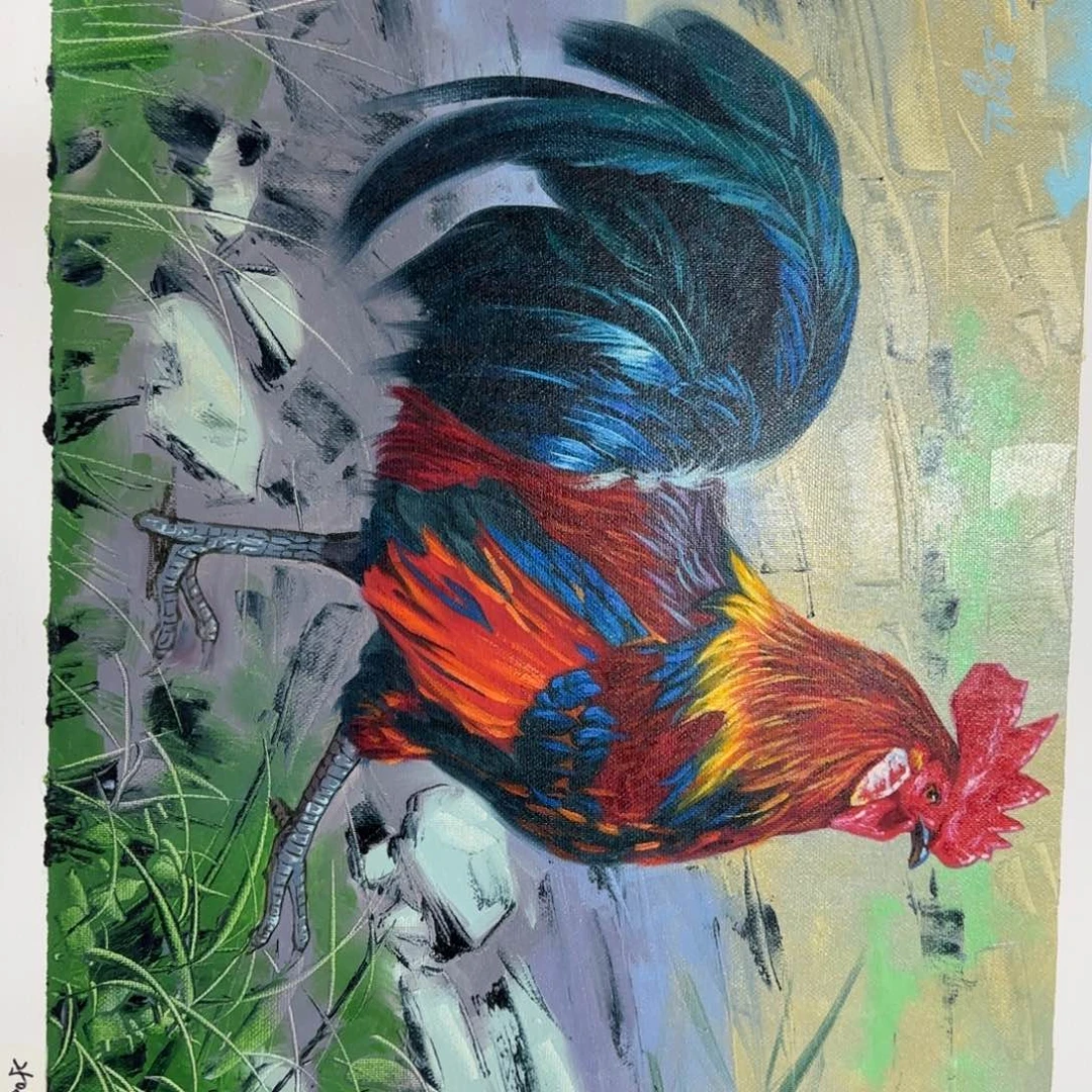 油画一起看电影吧