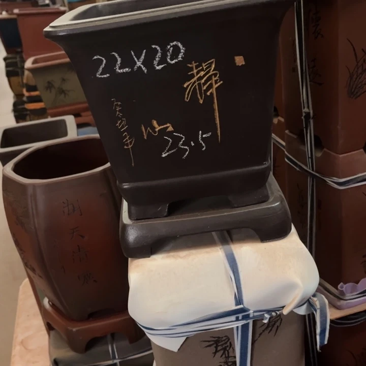 紫砂花盆紫砂花盆