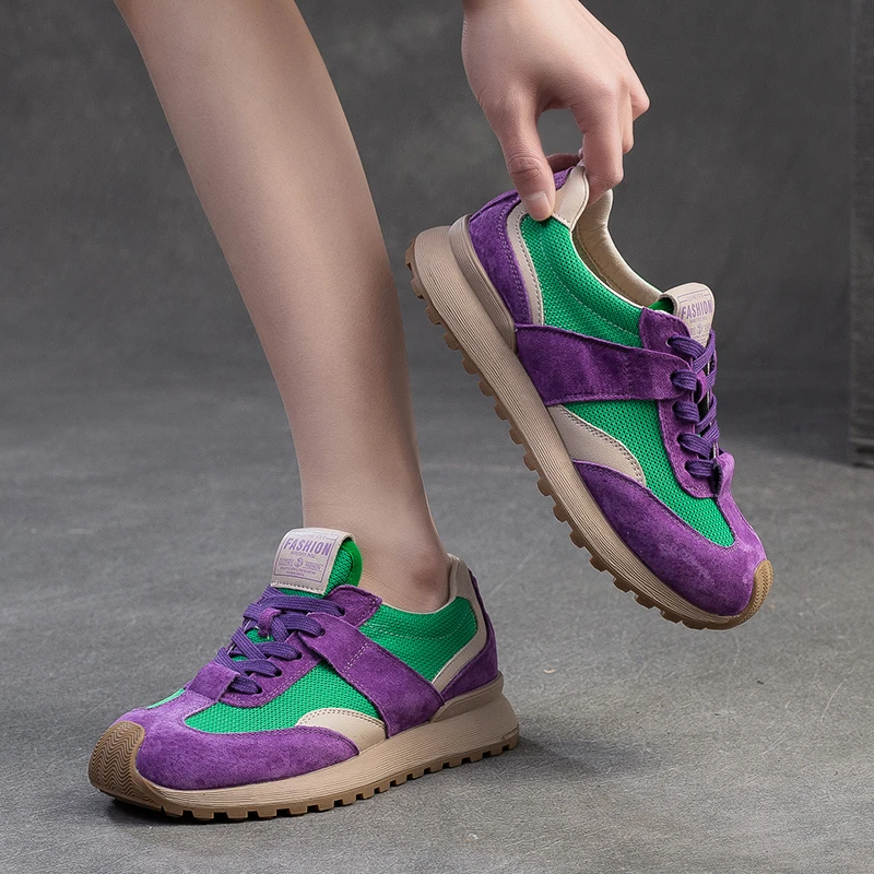 薄款网面运动鞋女软底跑步2025新款夏季百搭老爹鞋休闲德训鞋透气