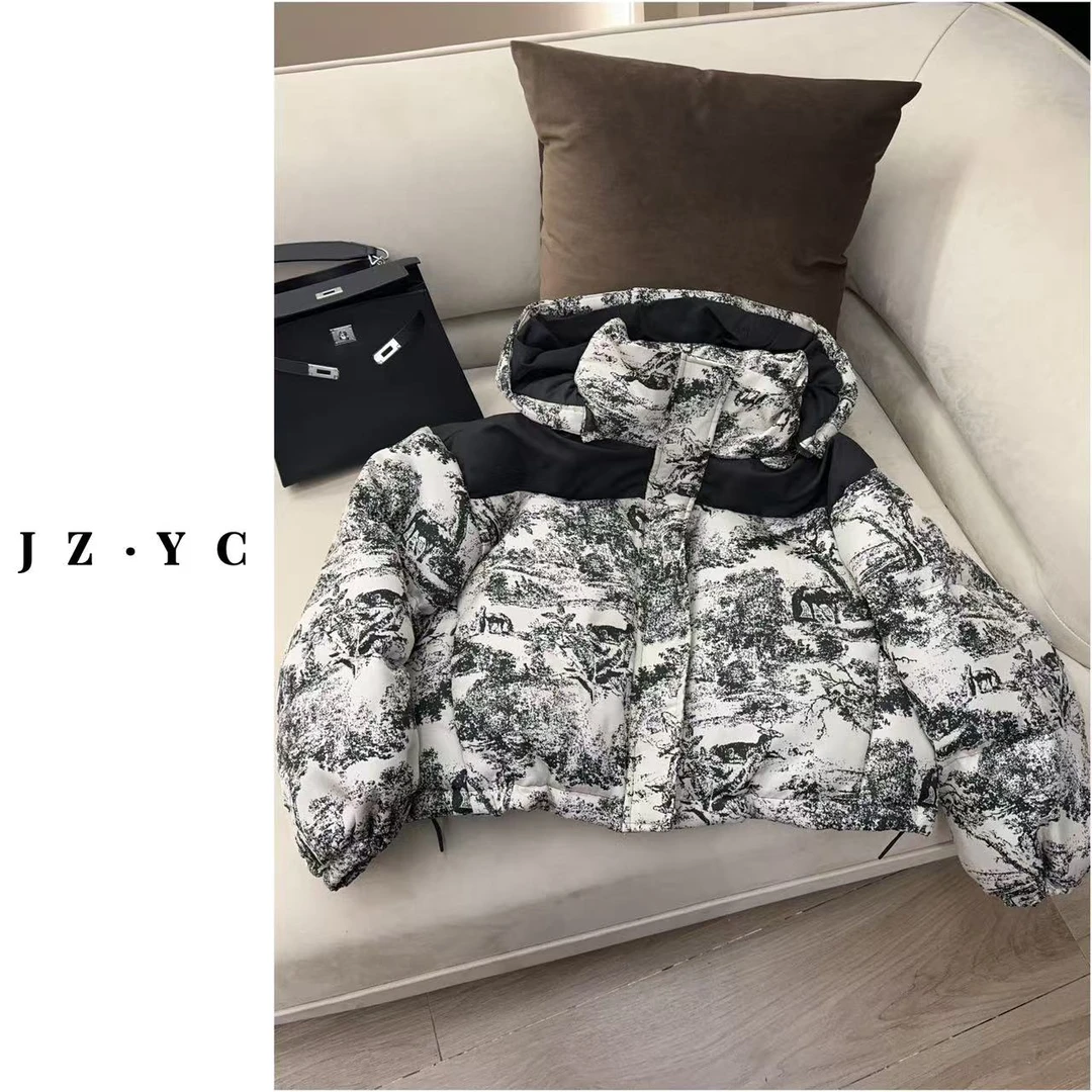 【洁子推荐】3021时尚百搭连帽羽绒服