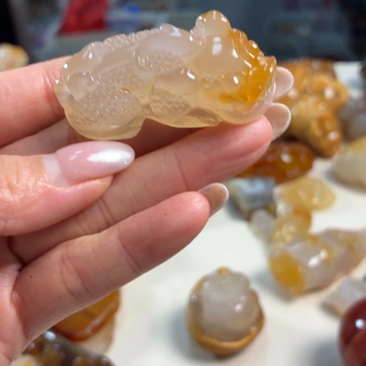 未镶嵌吊坠(不含链)玛瑙/玉髓