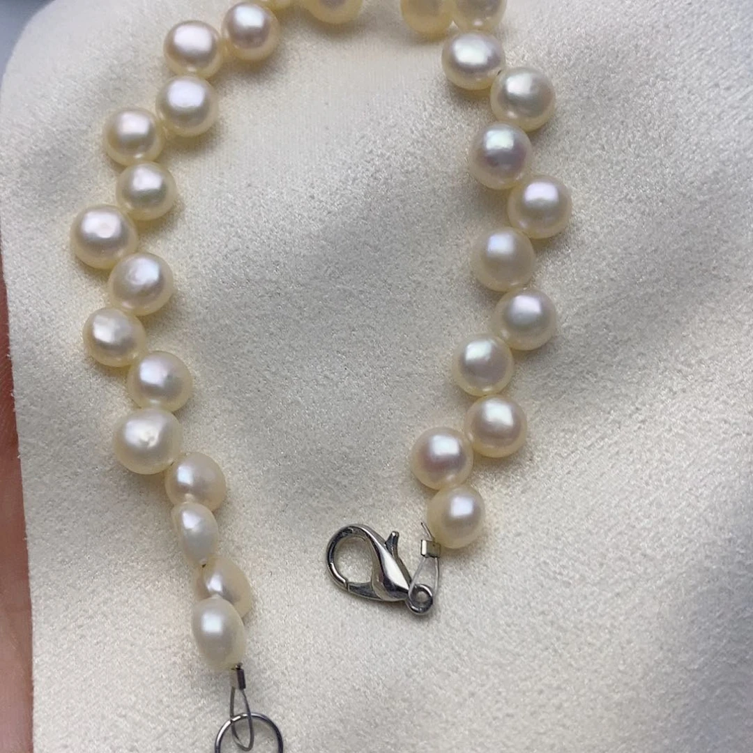 【闪购商品】淡水珍珠手链未镶嵌50