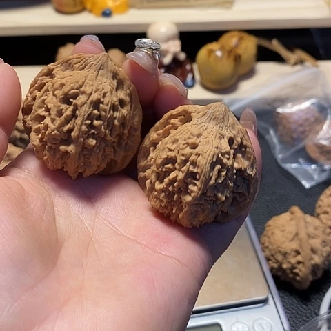 文玩核桃吊坠悟***轻满天星42