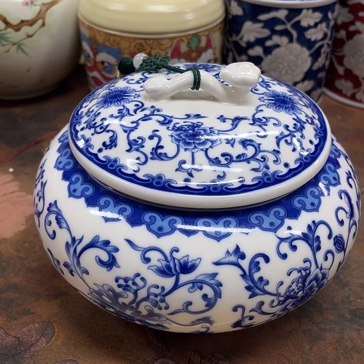 陶瓷罐茶叶罐密封罐储物罐