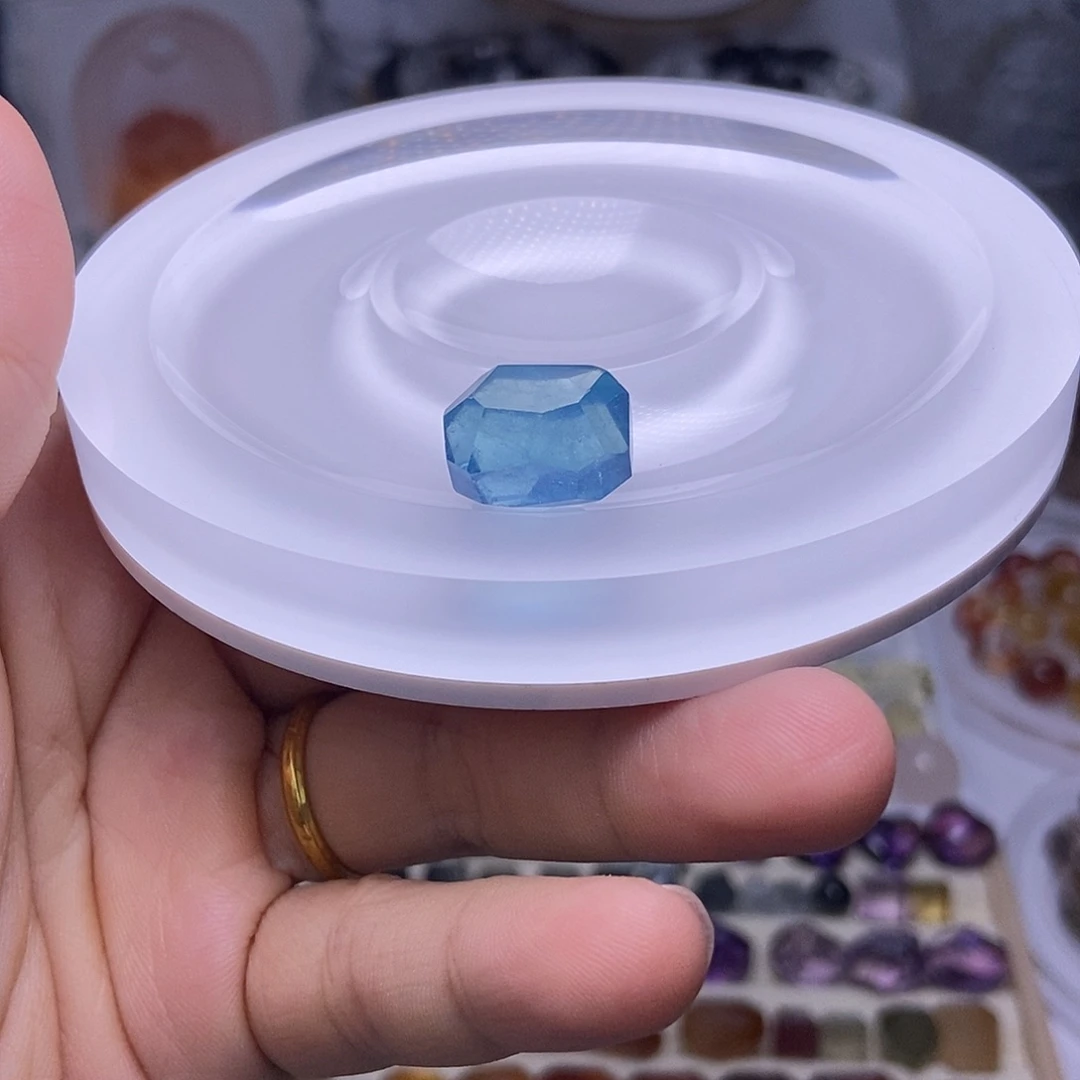 元***ﾞ水晶手串未镶嵌定制打孔不退换