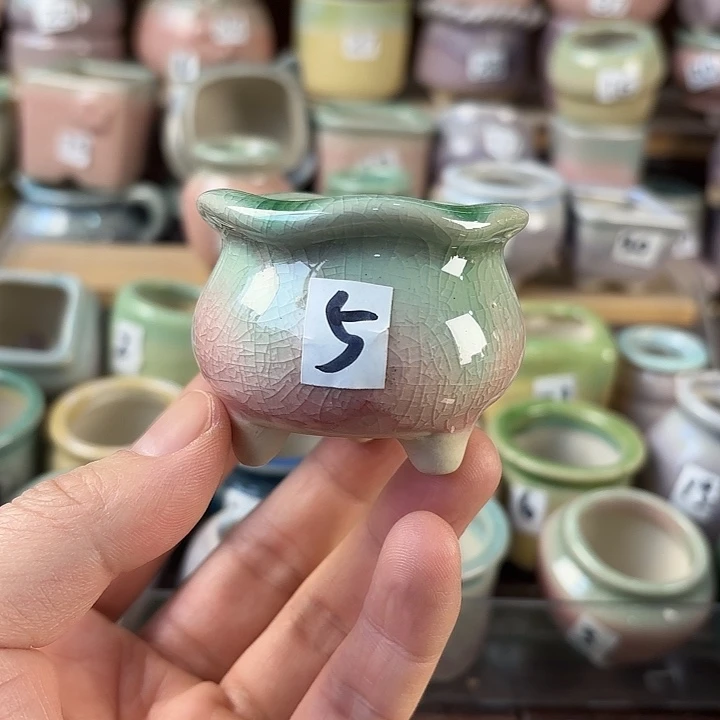 红陶量货/口高深浅搭配发12个