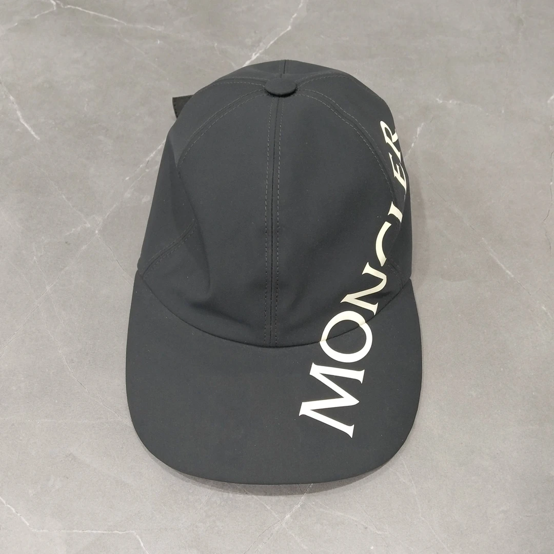 99新 MONCLER 葡萄籽奢潮/黑色棒球帽/均码