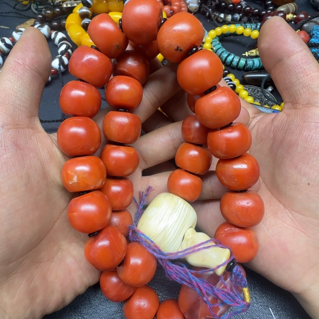 南红玛瑙未镶嵌手链