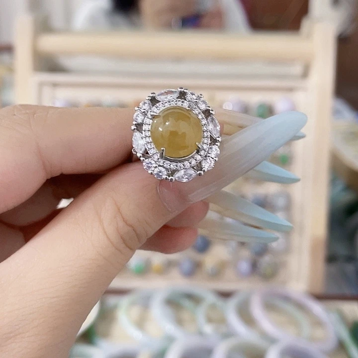 颈饰未镶嵌翡翠天然翡翠Ａ货