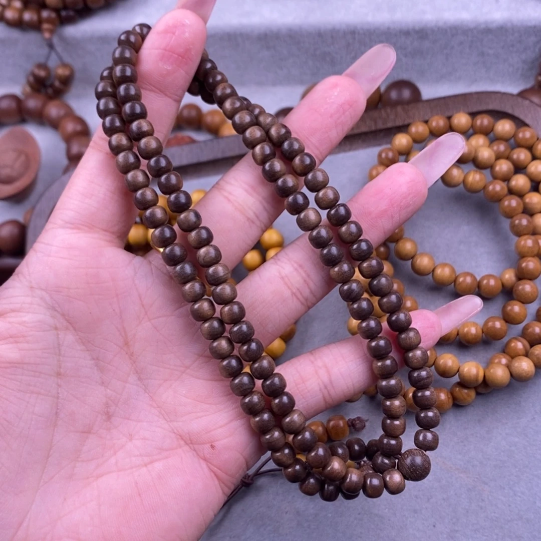 抓****手串/手链檀香木0506黑肉沉水供奉正区老山檀