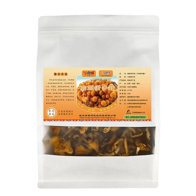 高原滑子菇甘肃甘南干货炖汤炒菜煮面菌香浓郁
