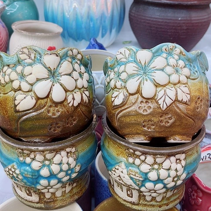 多肉植物陶瓷花盆9.99包邮