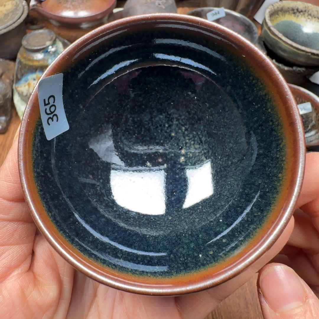 柴烧建盏茶盏茶杯365