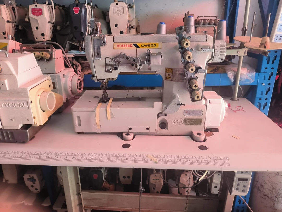 飞马大头坎车绷缝机直驱工业缝纫机