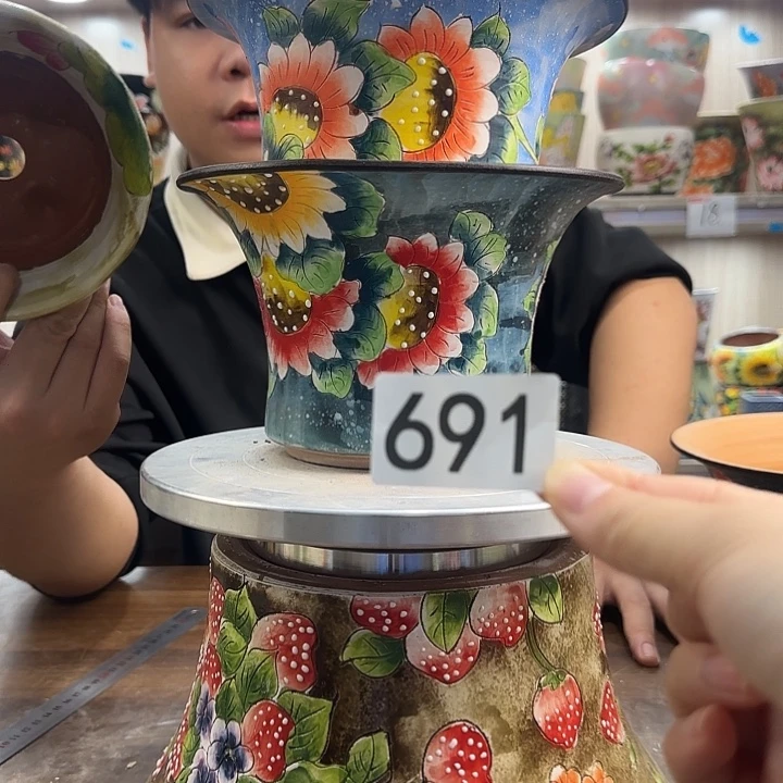 紫砂花盆瑕疵瑕疵691