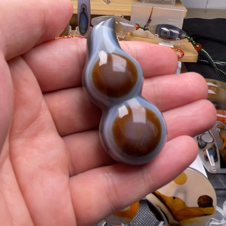 玛瑙/玉髓未镶嵌吊坠(不含链)