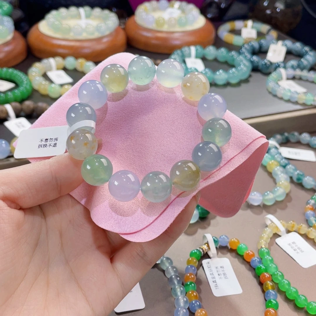 未镶嵌手链翡翠毕业款