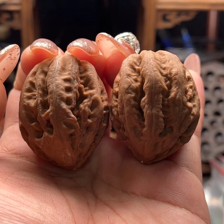 文玩核桃把件楸大胖8