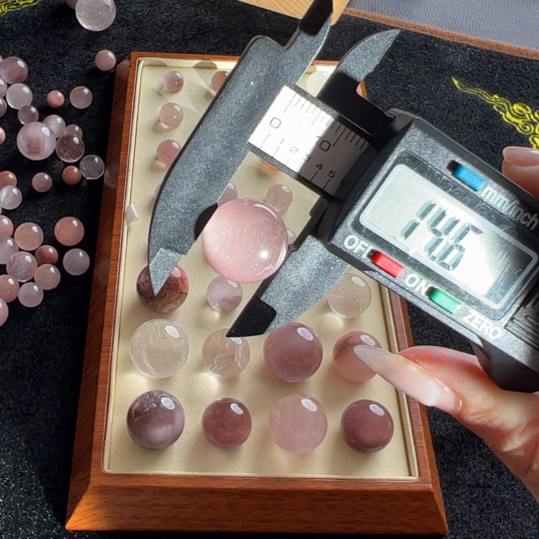 啃***梨手链未镶嵌水晶14.6m定制通孔不退不换