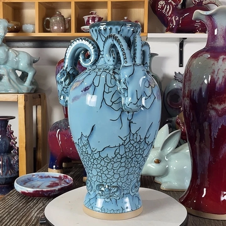 瓷片神垕镇钧瓷艺术