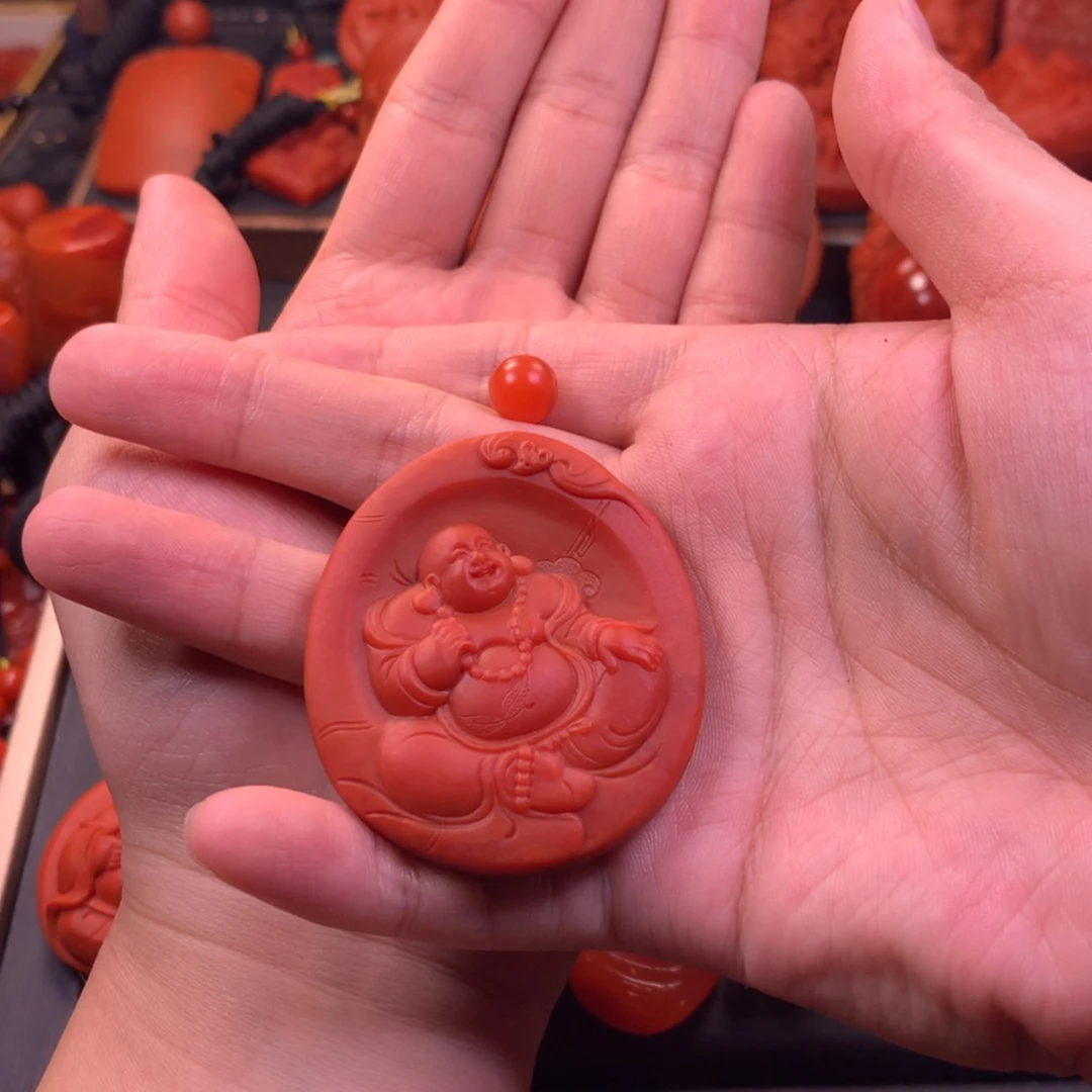 【闪购商品】南红玛瑙高品吊坠挂件未镶嵌润*