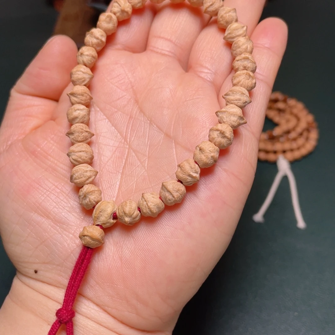 吊坠柏香籽/百香籽白芽横打单圈