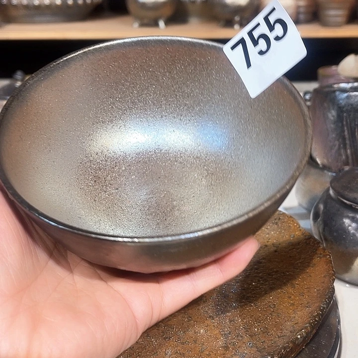 碗高温柴烧陶泥饭碗