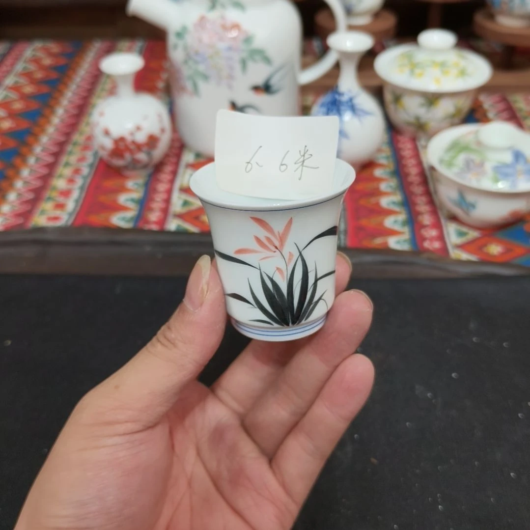 摆件景德镇手工手绘高温瓷器