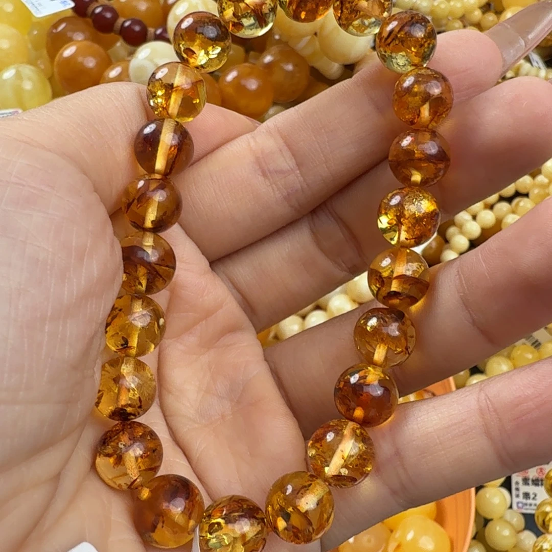 琥珀未镶嵌珠宝奇石