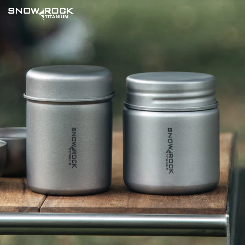 户外便携纯钛茶叶罐