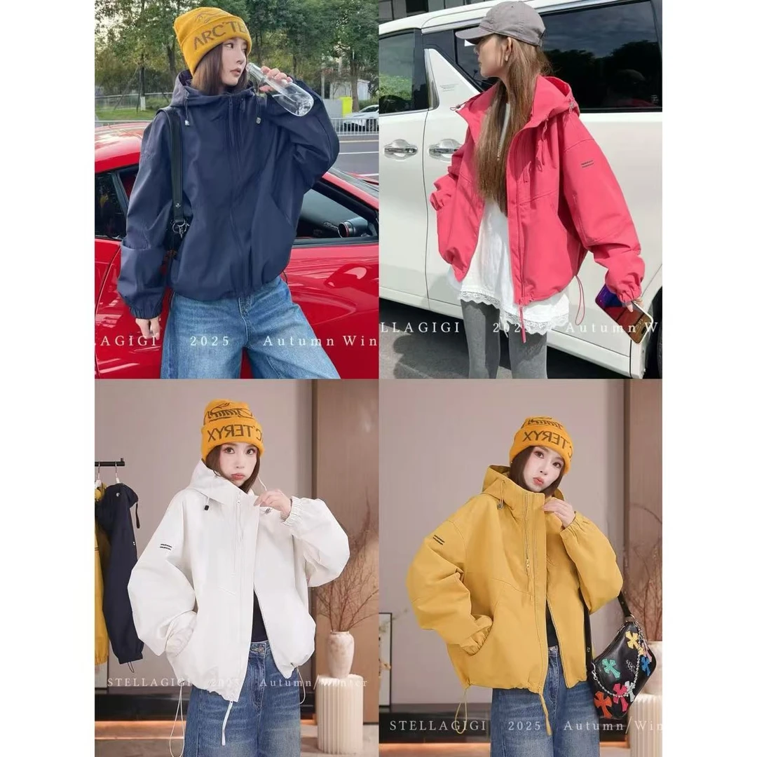 SG / 杨依姗 AW舒适区 双拉链连帽冲锋衣外套WT-20252033