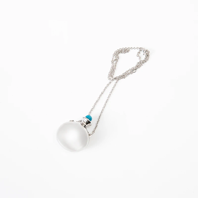 5PS007【SIRK】宝瓶925银纳米金可调节项链（链长最长45cm）