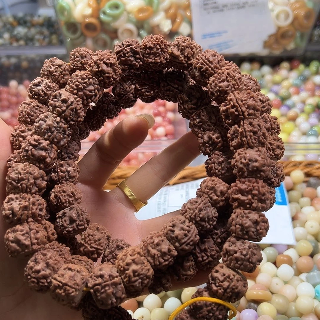 白玉菩提吊坠卡19刚108颗