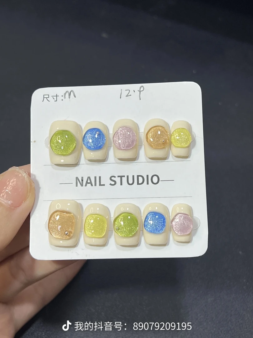 狮子王卡通捏捏纯手工穿戴甲短甲2043